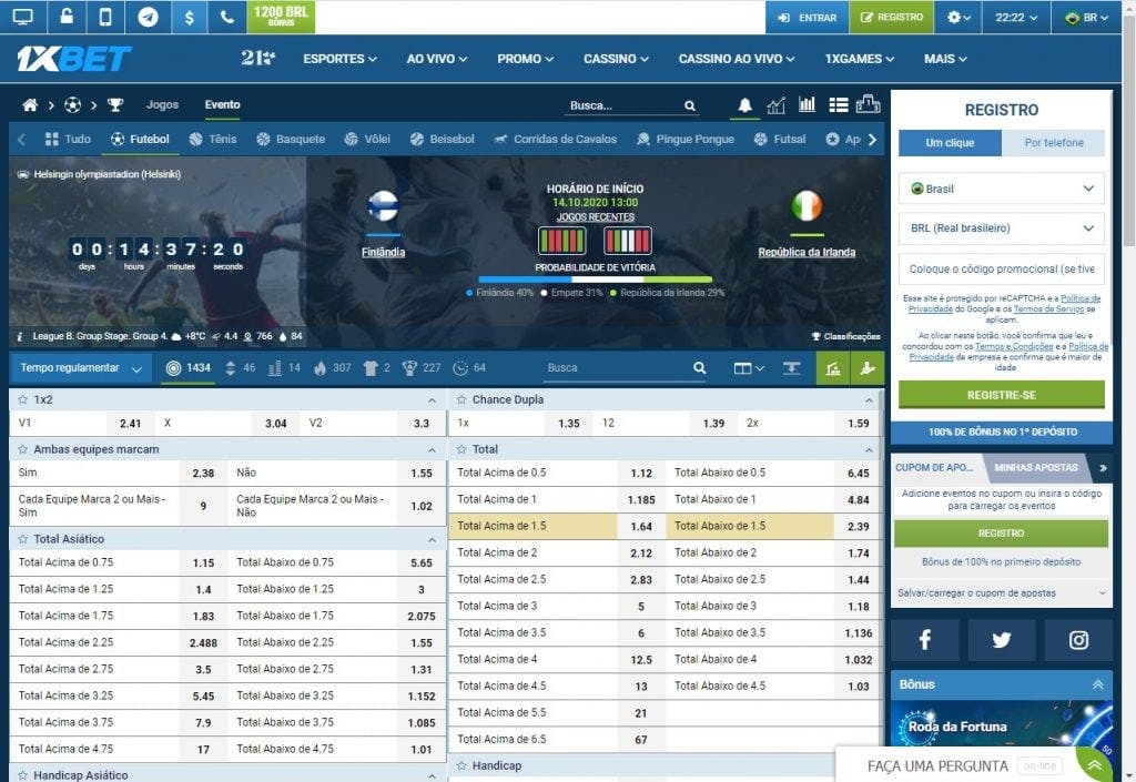 Aposta grátis bet365 hoje